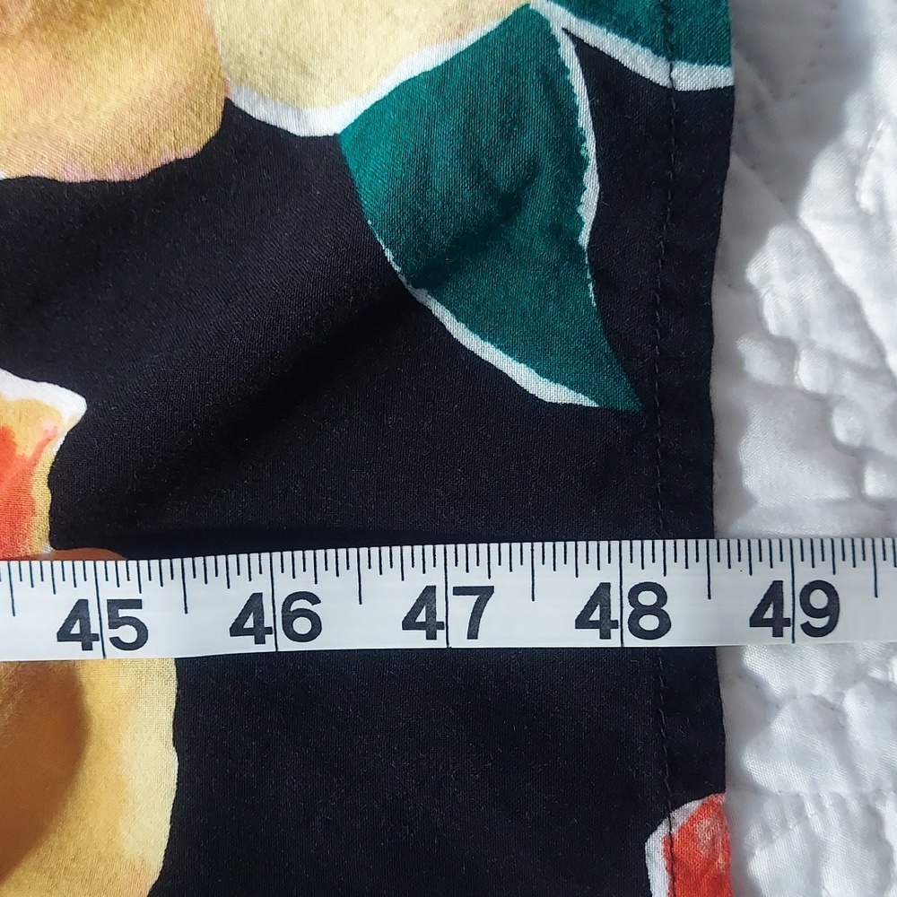 * Maurices Asymmetrical Sleeveless Dress, Vibrant Floral Pattern Size L Like New - Picture 10 of 10